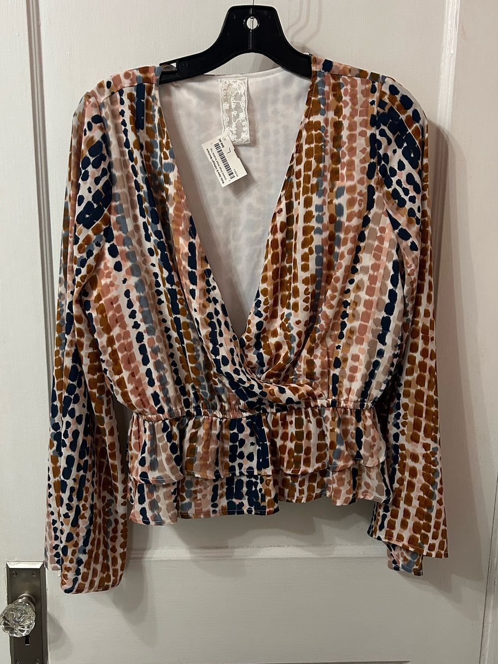 Printed Top in Multi-Color
